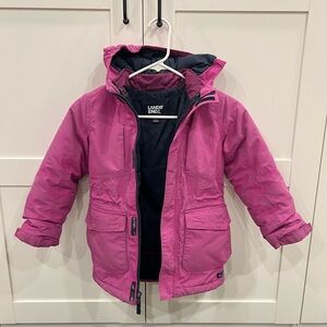 Lands End 3 in 1 winter squall jacket